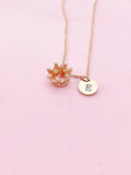 Gold Crown Necklace, N5597B