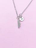 Silver Cruise Ship Charm Necklace, N368