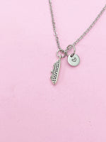 Silver Cruise Ship Charm Necklace, N368