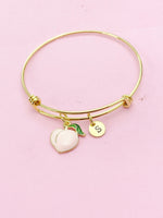 Gold Pink Peach Bracelet, N1236A