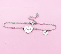 Aunt Bracelet, Aunt Jewelry, Aunt Gift, D277