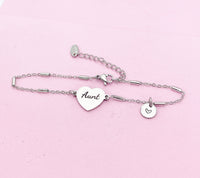 Aunt Bracelet, Aunt Jewelry, Aunt Gift, D277