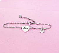 Aunt Bracelet, Aunt Jewelry, Aunt Gift, D277