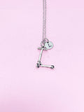 Silver Scooter Charm Necklace, N1789A