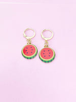 Watermelon Earrings in Gold, N2833A