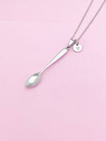 Stainless Steel Kitchen Utensil Spoon Necklace, Personalized Gift, N4192