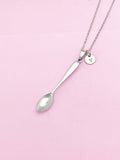 Stainless Steel Kitchen Utensil Spoon Necklace, Personalized Gift, N4192