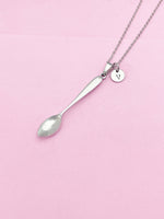 Stainless Steel Kitchen Utensil Spoon Necklace, Personalized Gift, N4192