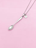 Stainless Steel Kitchen Utensil Spoon Necklace, Personalized Gift, N4192