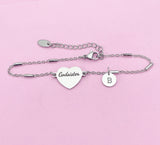Godsister Bracelet, Heart, Godsister Jewelry, Mother's Day Gift, Godsister Sister Gifts, D455A