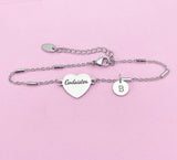 Godsister Bracelet, Heart, Godsister Jewelry, Mother's Day Gift, Godsister Sister Gifts, D455A