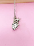 Silver Anatomical Heart Necklace, Medical Jewelry Gift