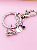 Cheerleader Megaphone Keychain, Best Christmas Gifts for Cheer Leader, N5299B