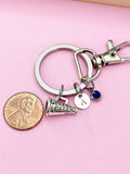 Cheerleader Megaphone Keychain, Best Christmas Gifts for Cheer Leader, N5299B