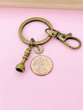 King Chess Piece Keychain, Chess Piece in Option, Personalized Customized Jewelry Gift, N5124A