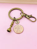 King Chess Piece Keychain, Chess Piece in Option, Personalized Customized Jewelry Gift, N5124A