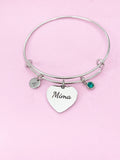 Mima Bracelet Stainless Steel Mima Jewelry, Best Christmas Gifts for Mima, D123