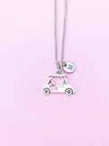 Golf Cart Necklace, Car, Golfer Necklace Gift, N4359