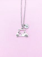 Golf Cart Necklace, Car, Golfer Necklace Gift, N4359