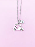 Golf Cart Necklace, Car, Golfer Necklace Gift, N4359