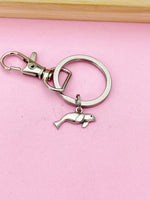 Seal Keychain, TINY Seal Charm Keychain, N5093B