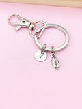 Football Keychain in Silver, Necklace and Bracelet in Option, N33A