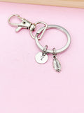 Football Keychain in Silver, Necklace and Bracelet in Option, N33A