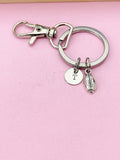 Football Keychain in Silver, Necklace and Bracelet in Option, N33A