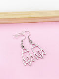 Rocket Earrings Birthday's Gifts, Stainless Steel Hook Earings, N2743A