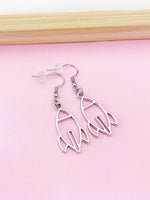 Rocket Earrings Birthday's Gifts, Stainless Steel Hook Earings, N2743A