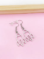 Rocket Earrings Birthday's Gifts, Stainless Steel Hook Earings, N2743A