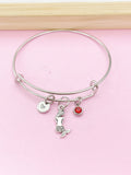 Silver Mermaid Charm Bracelet, N1590B