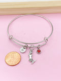 Silver Mermaid Charm Bracelet, N1590B