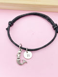 Silver Mermaid Charm Bracelet, Best Christmas Gift for Best Friends, N5695C
