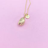 Gold Potato Necklace Birthday Gifts, Personalized Gifts, N5208