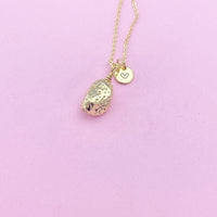 Gold Potato Necklace Birthday Gifts, Personalized Gifts, N5208