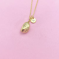 Gold Potato Necklace Birthday Gifts, Personalized Gifts, N5208