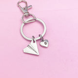 Paper Airplane Keychain, N297D