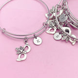 Silver Masquerade Mardi Gras Bracelet, N281