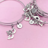 Silver Masquerade Mardi Gras Bracelet, N281