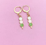 Gold Mochi Dango Earrings, N2943
