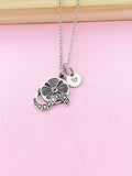 Silver Film Reel Charm Necklace, Movie Gifts, N85