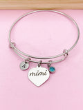 Mimi Bracelet Stainless Steel Mimi Jewelry, Best Seller Christmas Gifts for Mimi, D124