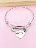 Mimi Bracelet Stainless Steel Mimi Jewelry, Best Seller Christmas Gifts for Mimi, D124