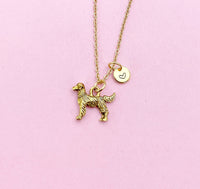 Golden Retriever Dog Necklace, N436