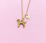 Golden Retriever Dog Necklace, N436