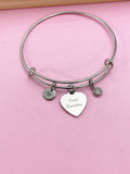 Great Grandma Stainless Steel Bangle Bracelet, D004