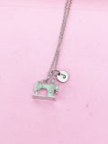 Silver Sewing Machine Charm Necklace, N1458