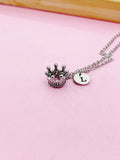 Silver Crown Necklace, N5597A