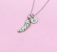 Silver Cucumber Necklace, N774A